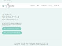 Website Screenshot Seabreeze Dental Group Saint Augustine