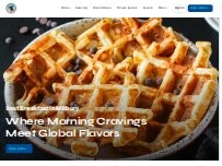 Website Screenshot Puffins Restaurant