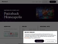 Website Screenshot Puttshack - Minneapolis