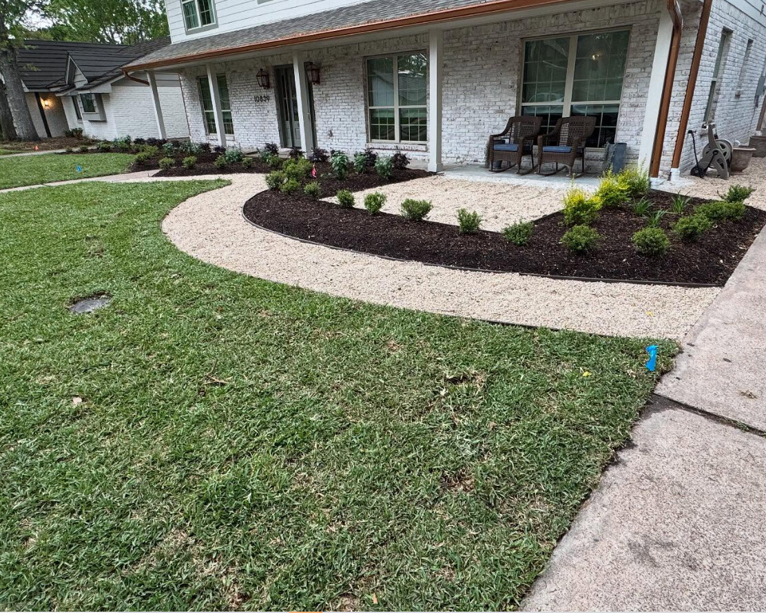 Houston Helping Hand Landscape Logo