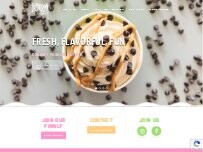 Website Screenshot Kiwi Yogurt