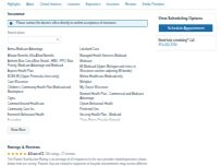 Website Screenshot Holly Condie, APNP