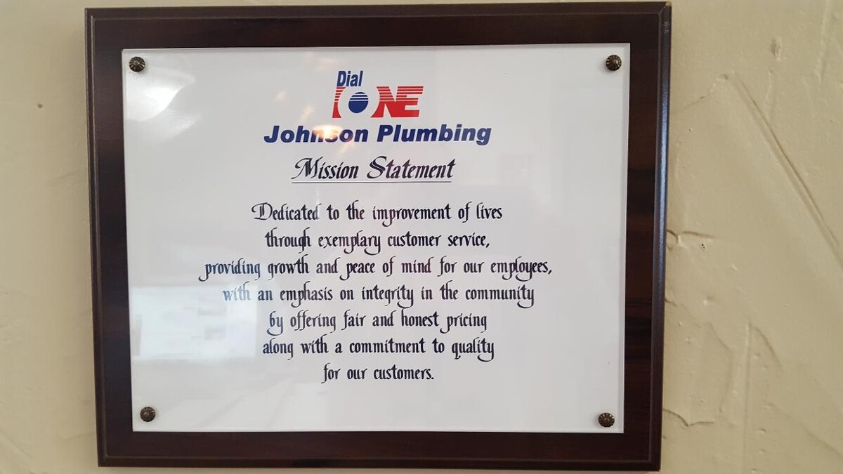 Images Dial One Johnson, Plumbing, Heating and AC Repair