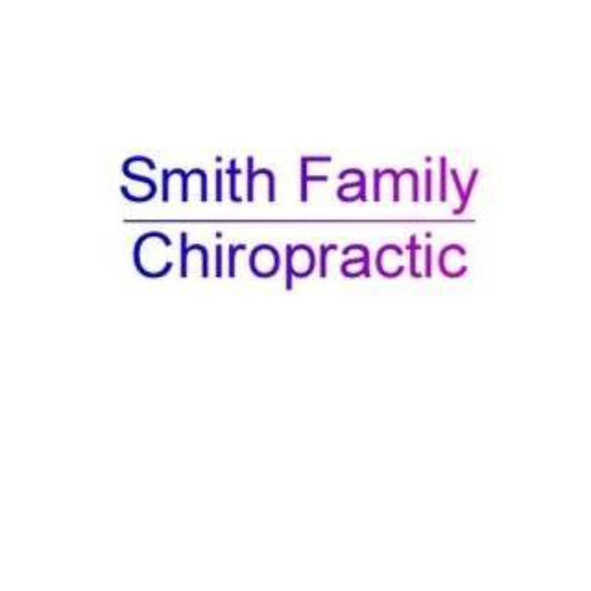 Smith Family Chiropractic Logo