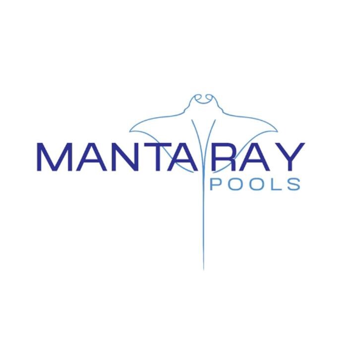 Manta Ray Pool Service Logo