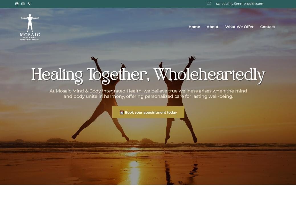 Images Mosaic Mind and Body Integrated Health