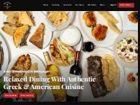 Website Screenshot Opa Grille