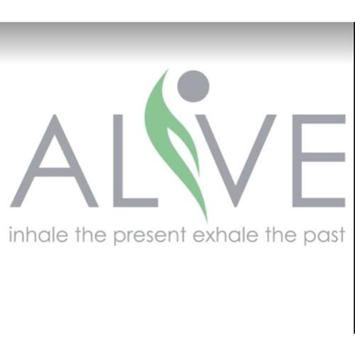 ALIVE Yoga - Plano Logo
