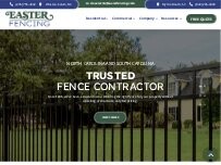 Website Screenshot Easter Fencing