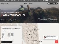 Website Screenshot Gameday Men's Health Atlantic Beach, FL