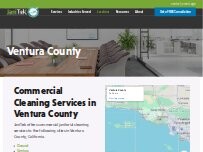 Website Screenshot JaniTek Cleaning Solutions