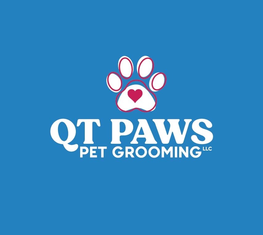 QT Paws Pet Grooming Logo