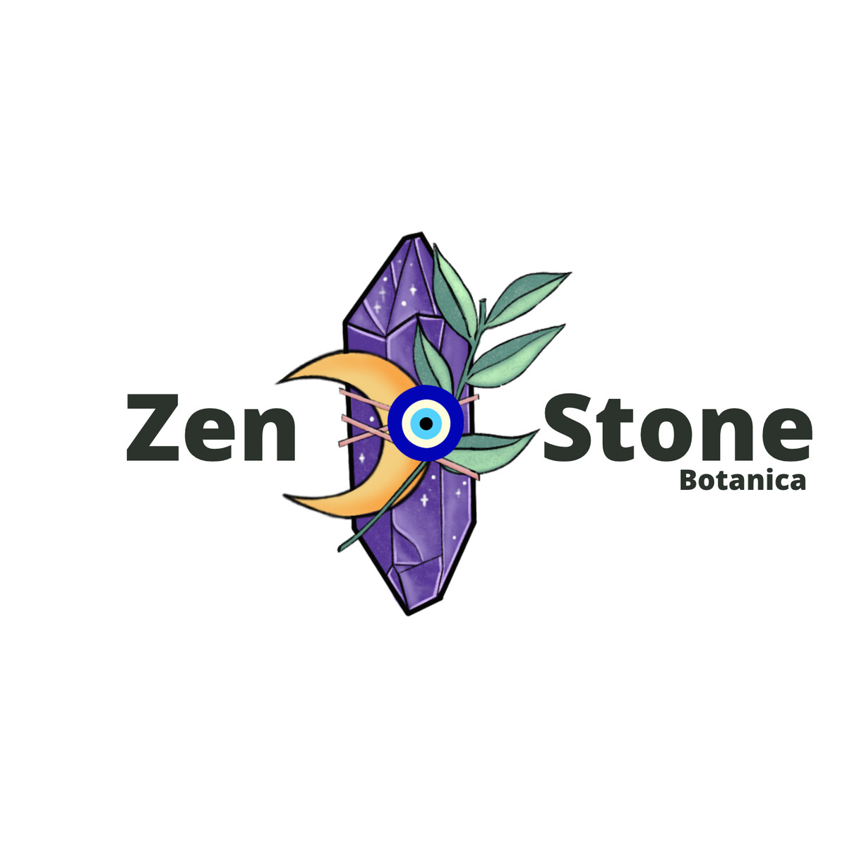 Zen Stone Botanica Logo