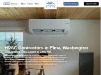 Website Screenshot Hanson Heating & Cooling