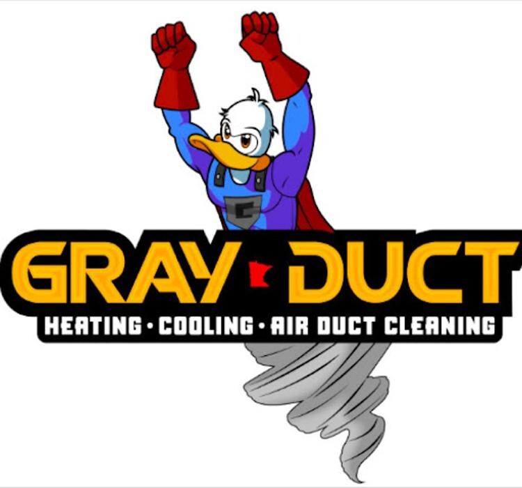 Gray Duct Heating • Cooling • Air Duct Cleaning Logo