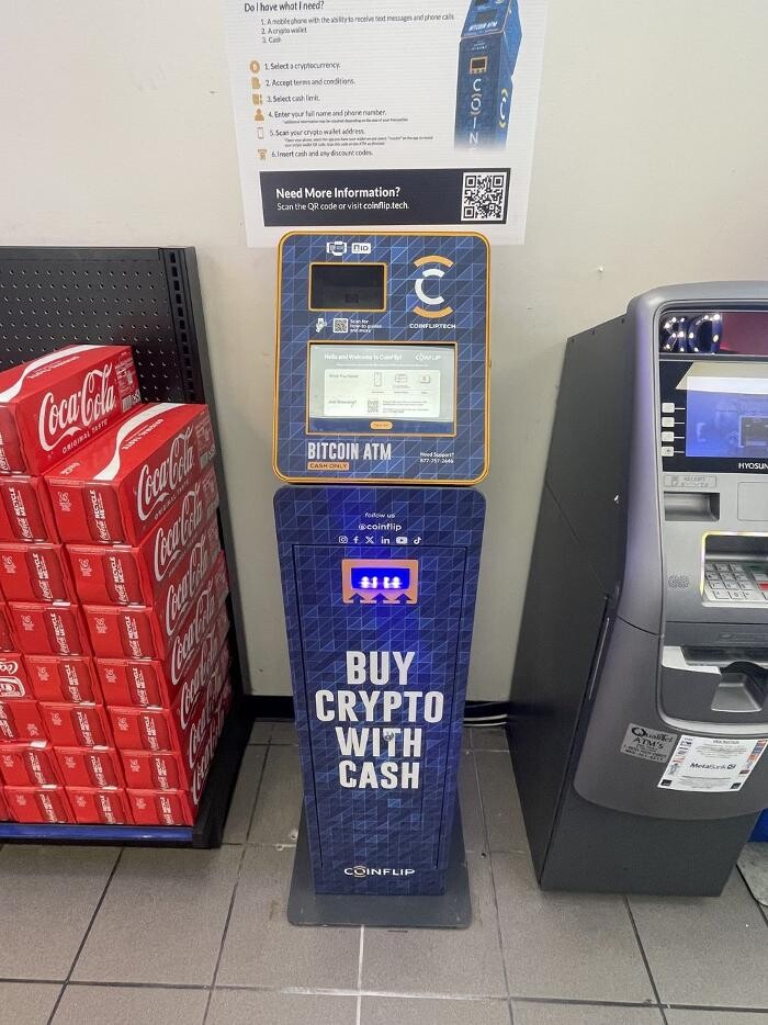 Images CoinFlip Bitcoin ATM - ORALE FOOD MART (Arlington)