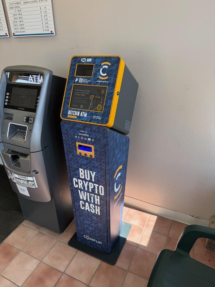 Images CoinFlip Bitcoin ATM - FFS - New Commons Currency Exchange (Round Lake)