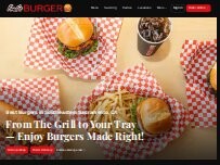Website Screenshot Fred's Burger