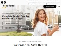 Website Screenshot Nova Dental