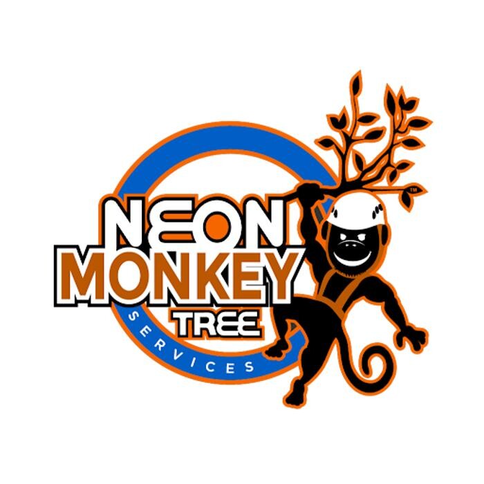 NEON Monkey Tree Services Logo
