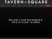 Website Screenshot Tavern in the Square