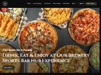 Website Screenshot Black Hawk Brewery