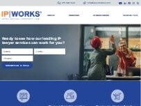 Website Screenshot IP Works Law - Intellectual Property Attorney