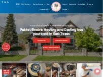Website Screenshot Patriot Electric Services