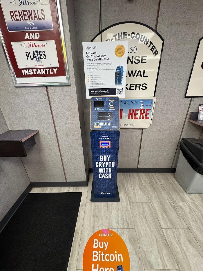 Images CoinFlip Bitcoin ATM - FFS - Richton Park Currency Exchange (Richton Park)