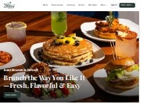 Website Screenshot HAUS OF BRUNCH