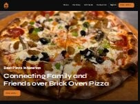 Website Screenshot Back Alley Pizza