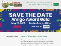 Website Screenshot Centro Hispano Welcome Center