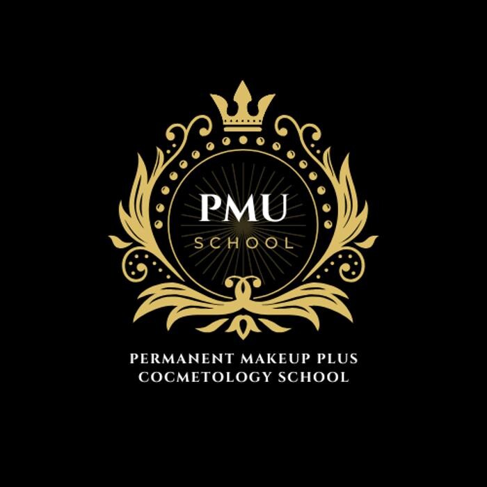 Permanent Makeup Plus Cosmetology School Logo