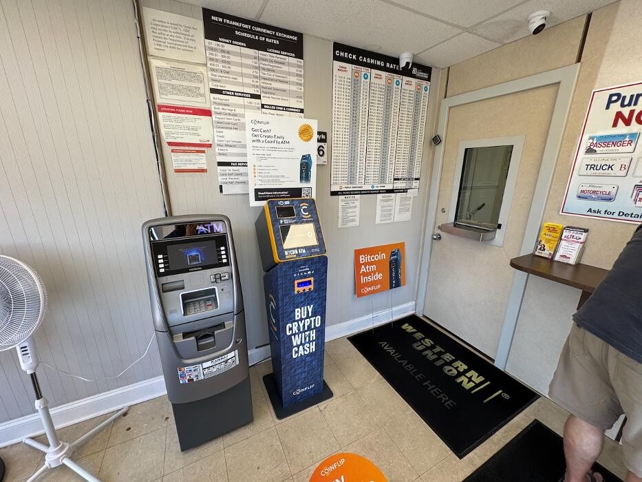 Images CoinFlip Bitcoin ATM - FFS - New Frankfort Currency Exchange (Frankfort)