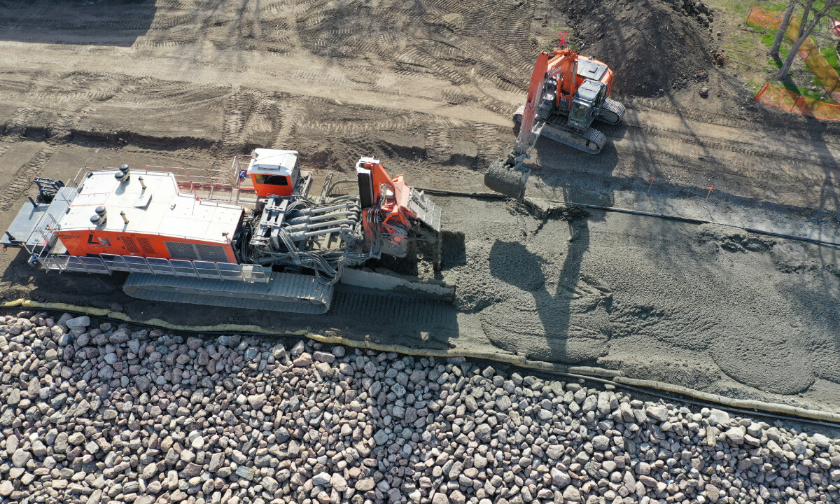 Images L4H Trenching