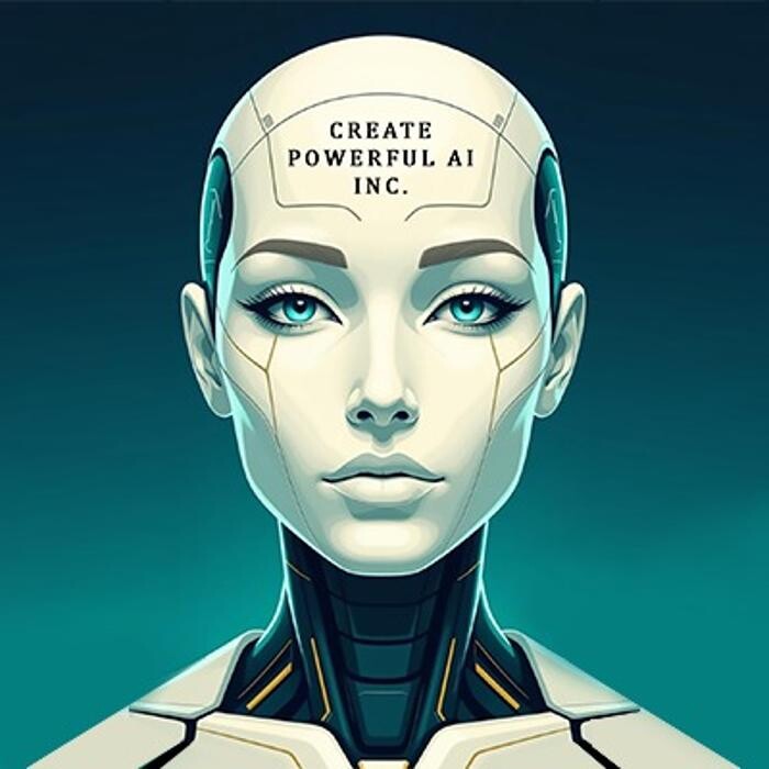 Create Powerful AI Inc Logo
