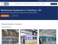 Website Screenshot Warehouse Equipment & Supplies Co.