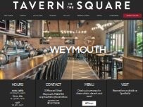 Website Screenshot Tavern in the Square
