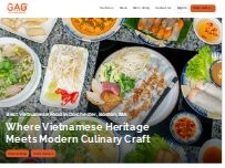 Website Screenshot Gạo Vietnamese Kitchen