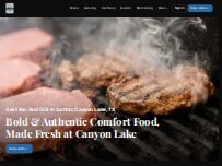 Website Screenshot Goofy’s Grill