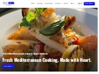 Website Screenshot Blue Salt Restaurant