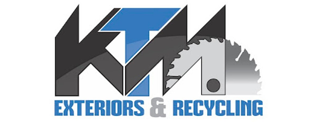 KTM Exteriors & Roofing Logo