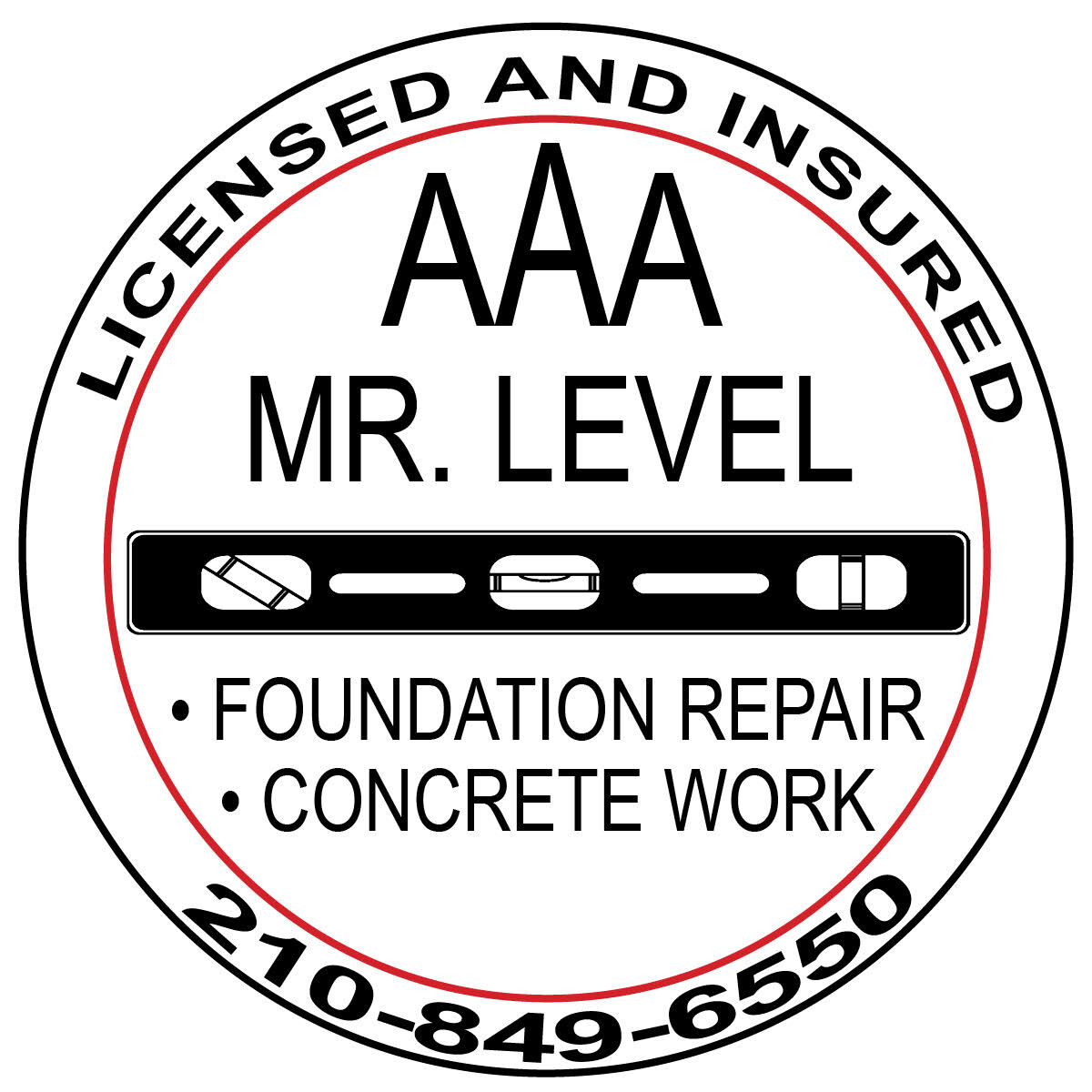 AAA - Mr. Level Foundation Repair Logo