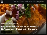 Website Screenshot Vaqueros Over the Fire