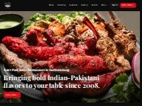 Website Screenshot Kabob N Karahi