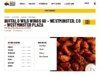 Website Screenshot Buffalo Wild Wings 'GO'