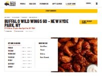 Website Screenshot Buffalo Wild Wings 'GO'
