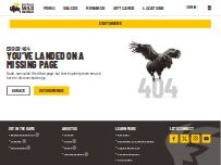Website Screenshot Buffalo Wild Wings 'GO'