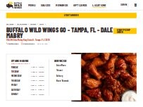 Website Screenshot Buffalo Wild Wings 'GO'