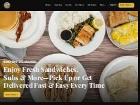 Website Screenshot Huntington Deli & Market